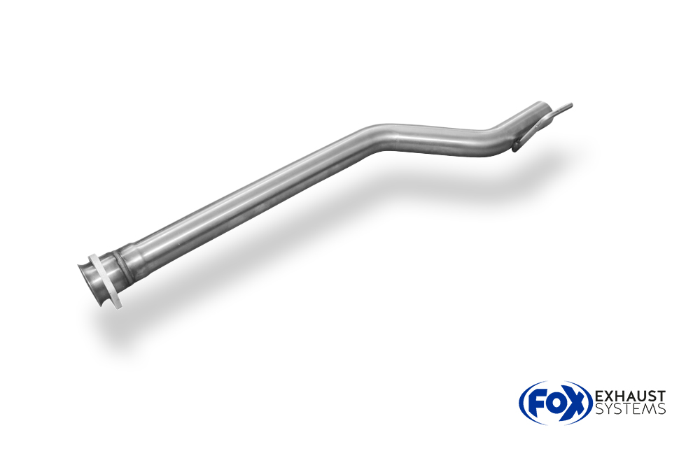 Fox Sportuitlaat Vervangingspijp voor de voordemper van een Mercedes CLK Type 208