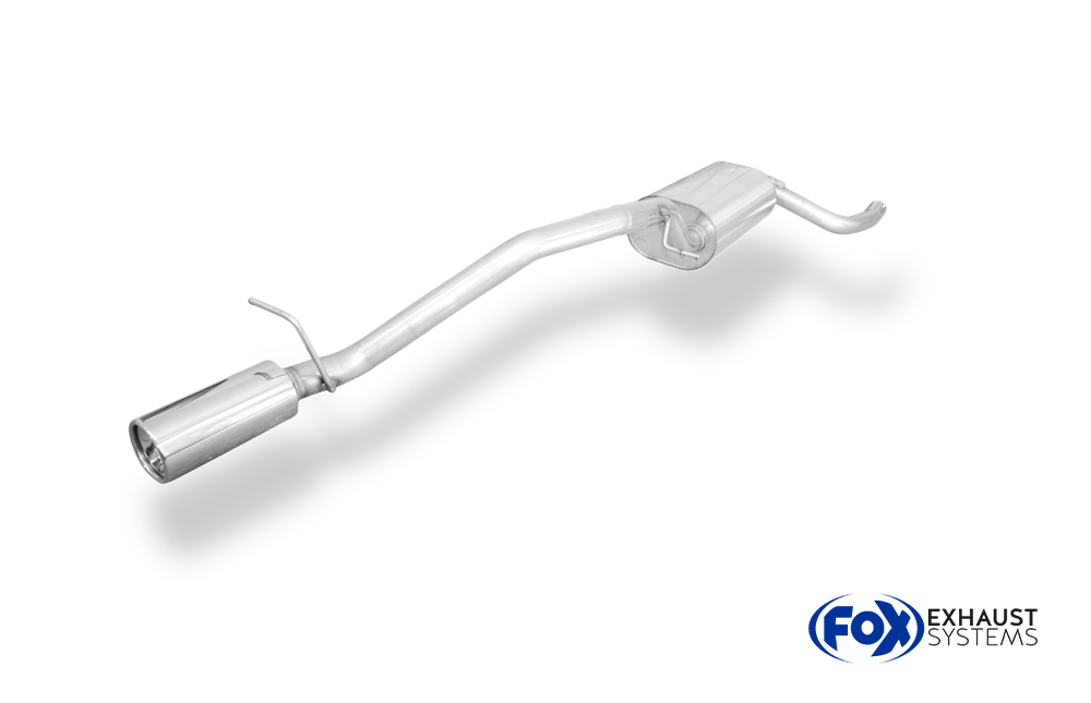 Fox Sportuitlaat Achterdemper voor Ford C-Max - 1x90 Type 13