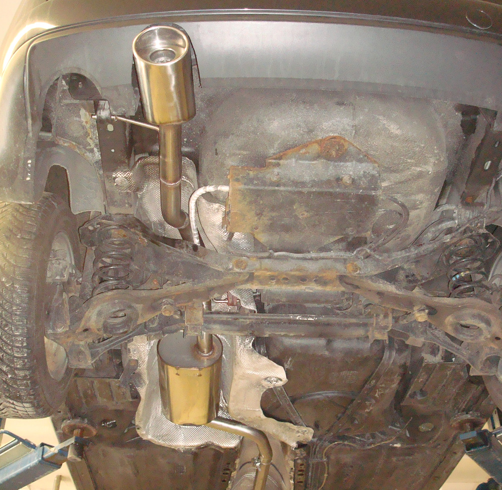 Fox Sportuitlaat Achterdemper voor Ford C-Max - 106x71 Type 33