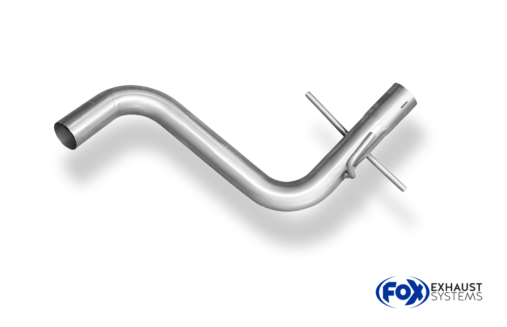 Fox Sportuitlaat Vervangingspijp voor de middendemper van een VW Corrado 16V/VR6