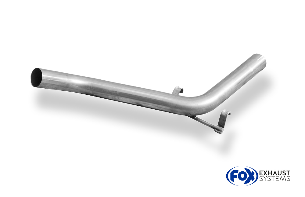 Fox Sportuitlaat Vervangingspijp voor de middendemper van een VW Corrado G60