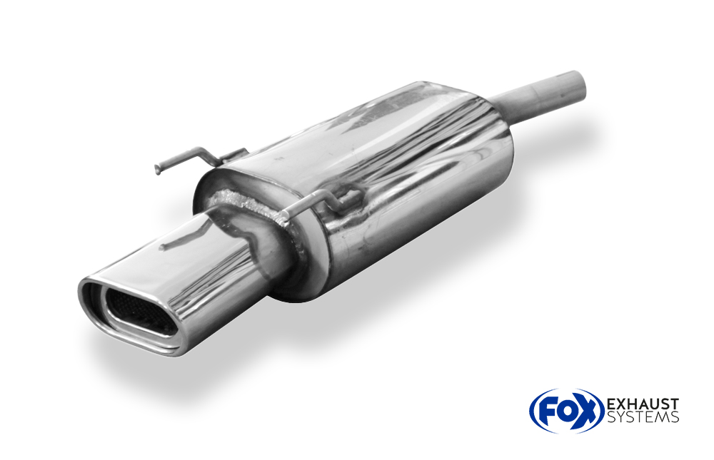 Fox Sportuitlaat Opel Corsa B achterdemper - 135x80 Type 53