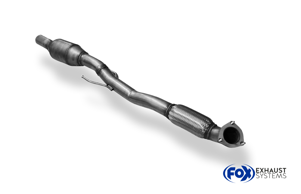 Fox Sportuitlaat Opel Corsa D GSI/OPC - EURO 4 Downpipe incl. 200-cellige katalysator met Euro 4-norm