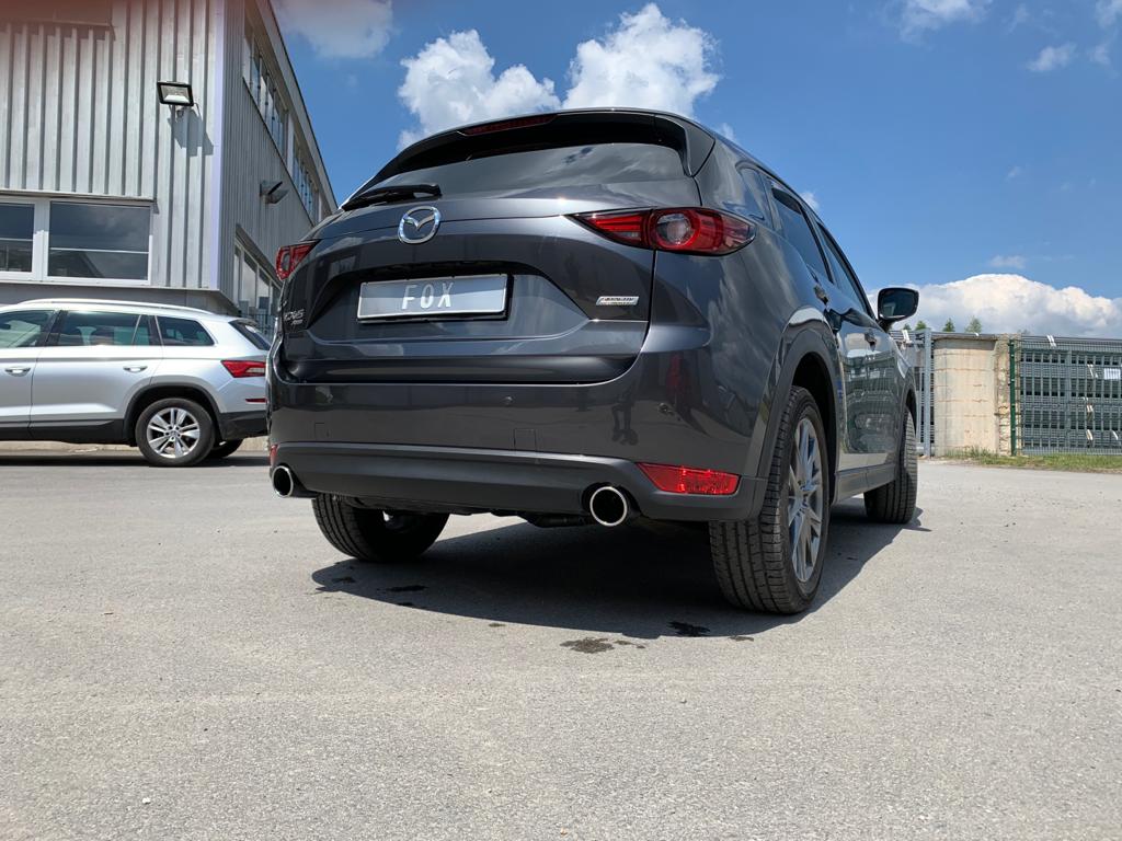 Fox Sportuitlaat Mazda CX5 - KF Diesel Achterdemper dwars rechts/links - 1x100 Type 16 rechts/links