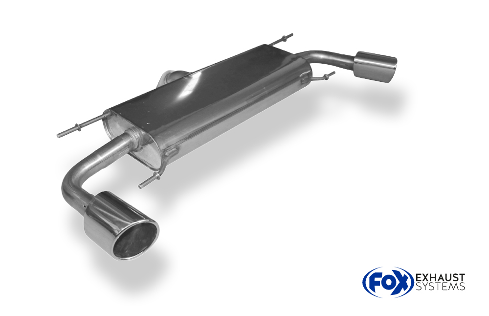 Fox Sportuitlaat Mazda CX5 - KF Achterdemper dwars rechts/links - 115x85 Type 38 rechts/links