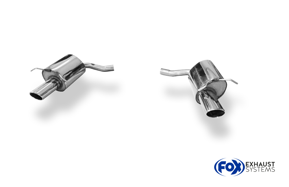 Fox Sportuitlaat Mercedes E-Klasse Coup&eacute; C207 - 6-cilinder achterdemper rechts/links - 1x115x85 type 32 rechts/links
