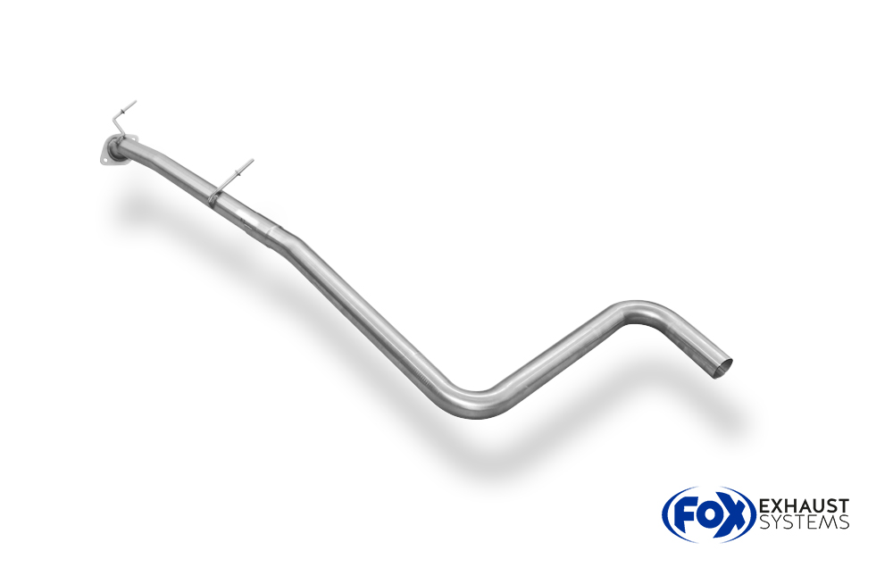 Fox Sportuitlaat Vervangingspijp voor de voordemper van de Ford Fiesta MK7/Fiste MK7 Sport benzine versie