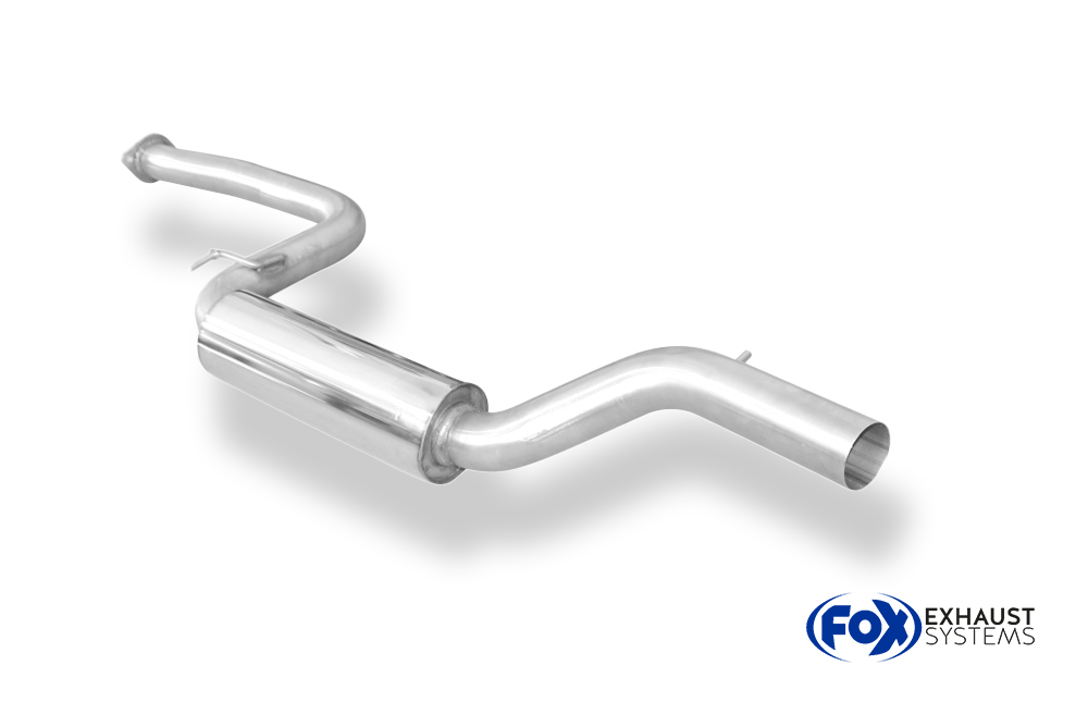 Fox Sportuitlaat Ford Focus MK2 RS voordemper
