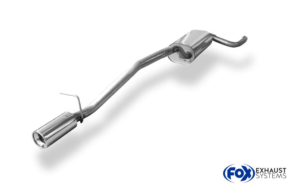 Fox Sportuitlaat Ford Focus MK2 Turnier achterdemper - 1x90 Type 13