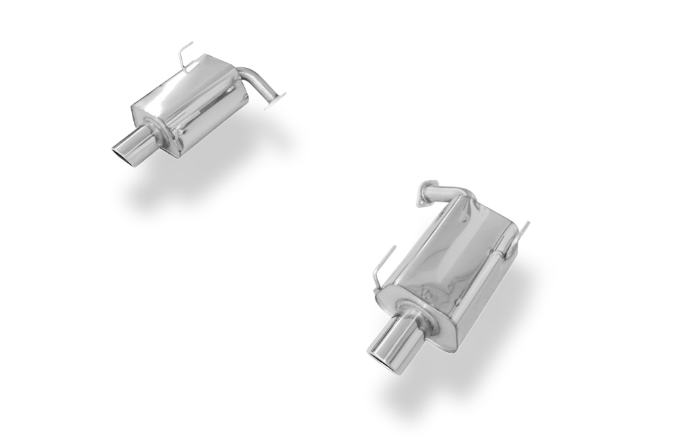 Fox Sportuitlaat Subaru Forester - SH Achterdemper rechts/links - 1x100 Type 16 rechts/links