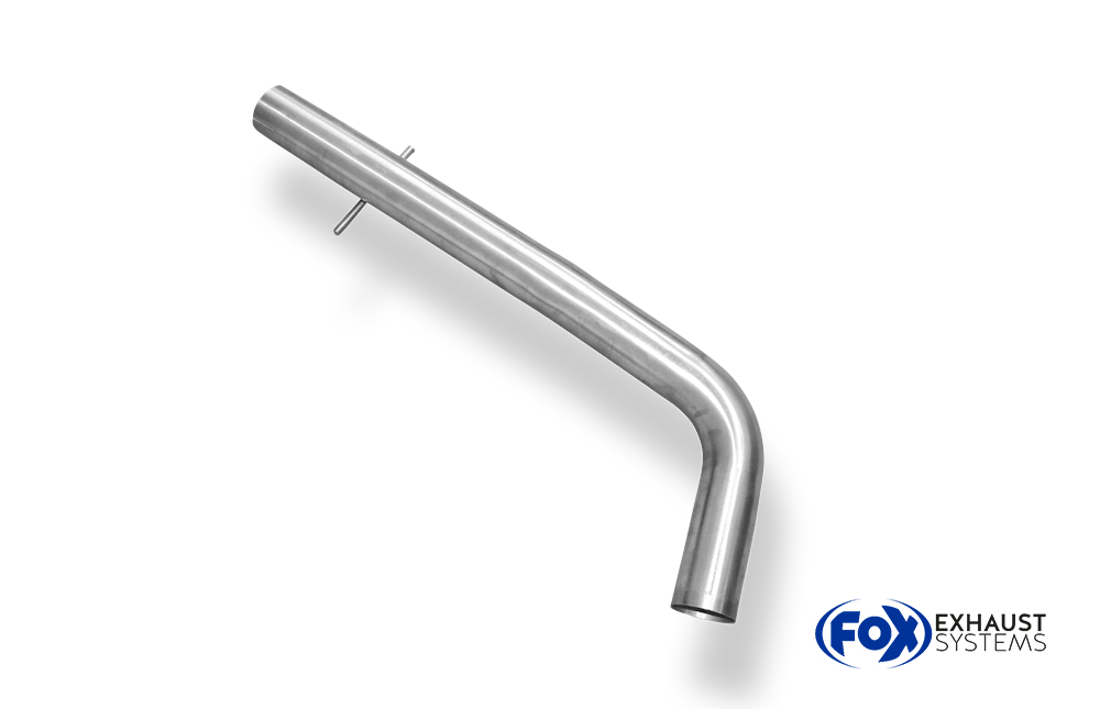 Fox Sportuitlaat Vervangingspijp voor de voordemper van de VW Golf MK4 (VW053093-xxx R-32 Look)