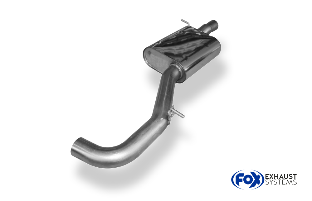 Fox Sportuitlaat VW Golf MK5 4motion - 1K middendemper &Oslash;70mm