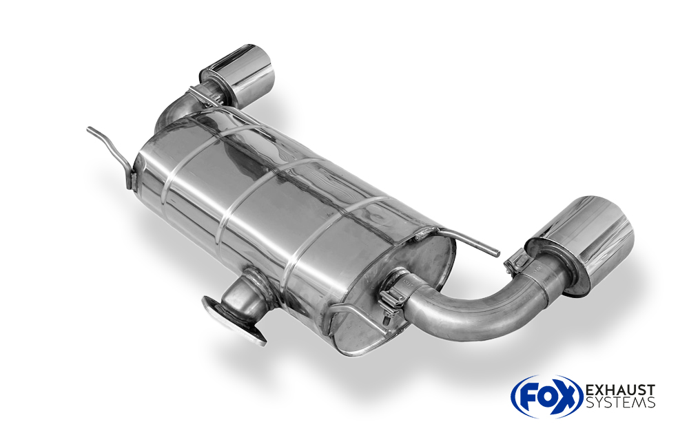 Fox Sportuitlaat Toyota GR86 achterdemper - 129x106 type 32 rechts/links