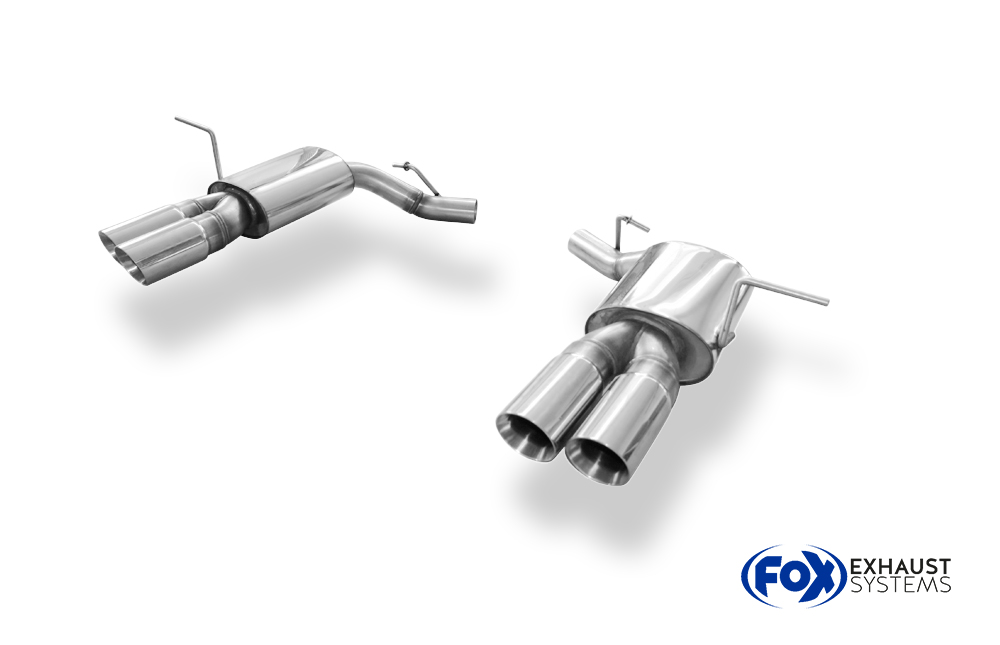 Fox Sportuitlaat Jeep Grand Cherokee WK II - 5.7L Achterdemper Rechts/Links - 2x90 Type 25 Rechts/Links