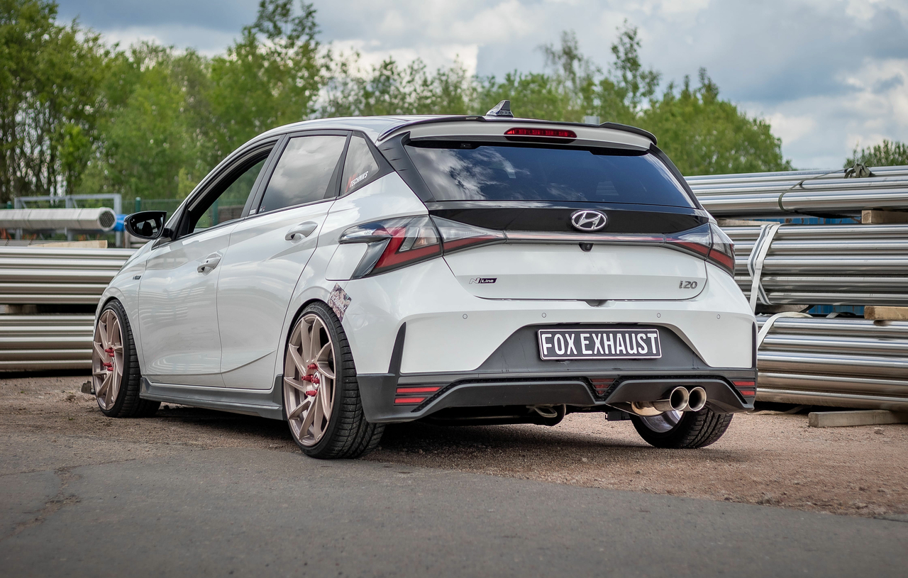 Fox Sportuitlaat Hyundai I20 - BC3 Achter- en Voordemper - 2x90 Type 25