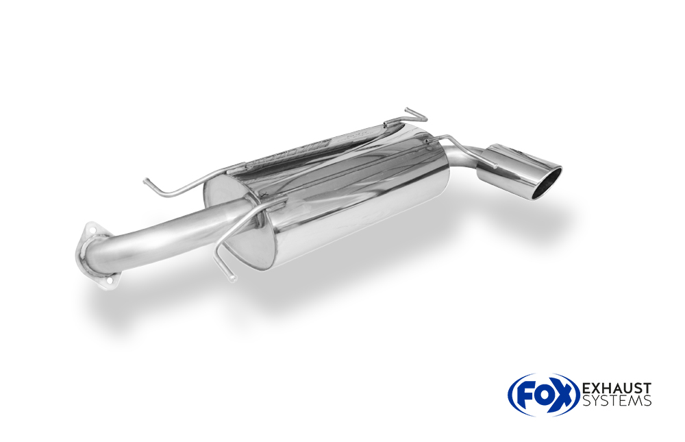 Fox Sportuitlaat Subaru Impreza GHD Hatchback Achterdemper dwars rechts - 129x106 Type 32