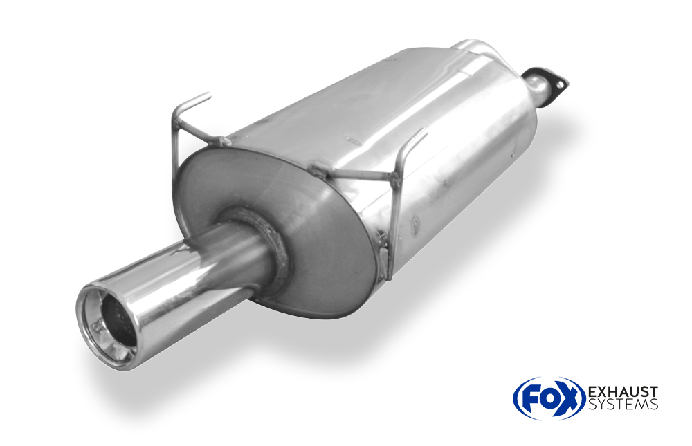 Fox Sportuitlaat Honda Integra Type R Type DC2 Achterdemper - 1x90 Type 13