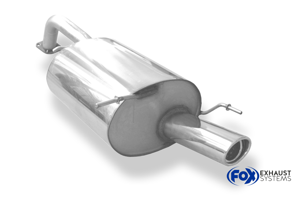 Fox Sportuitlaat Daewoo Lacetti - Achterdemper Hatchback - 1x88x74 Type 32
