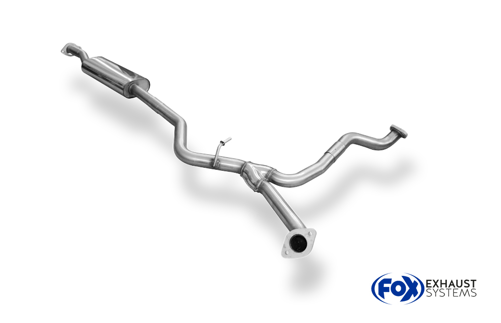 Fox Sportuitlaat Subaru Outback/ Legacy 2.0l - BL/ BP Voordemper