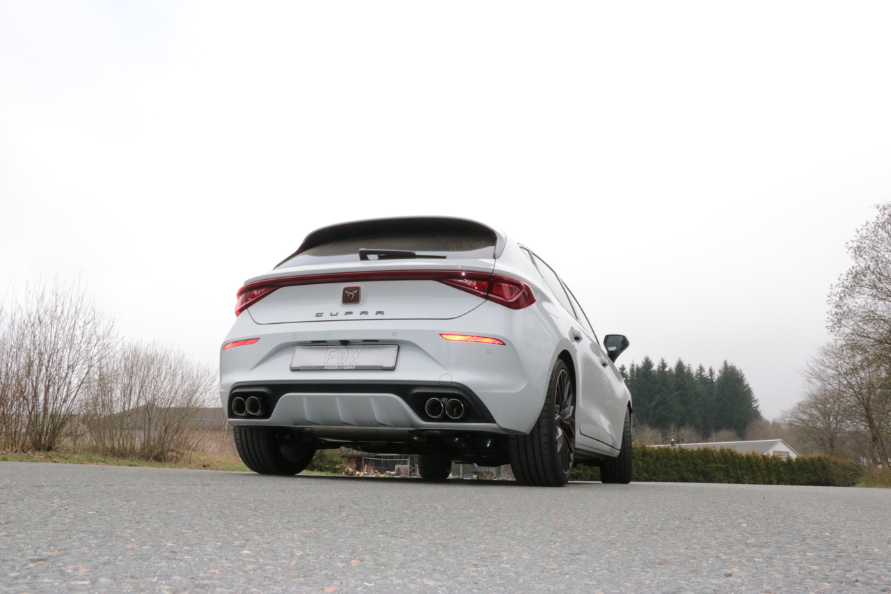 Fox Sportuitlaat Cupra Leon 4x2 - KL uitlaatdemper rechts/links - 2x80 type 25 rechts/links