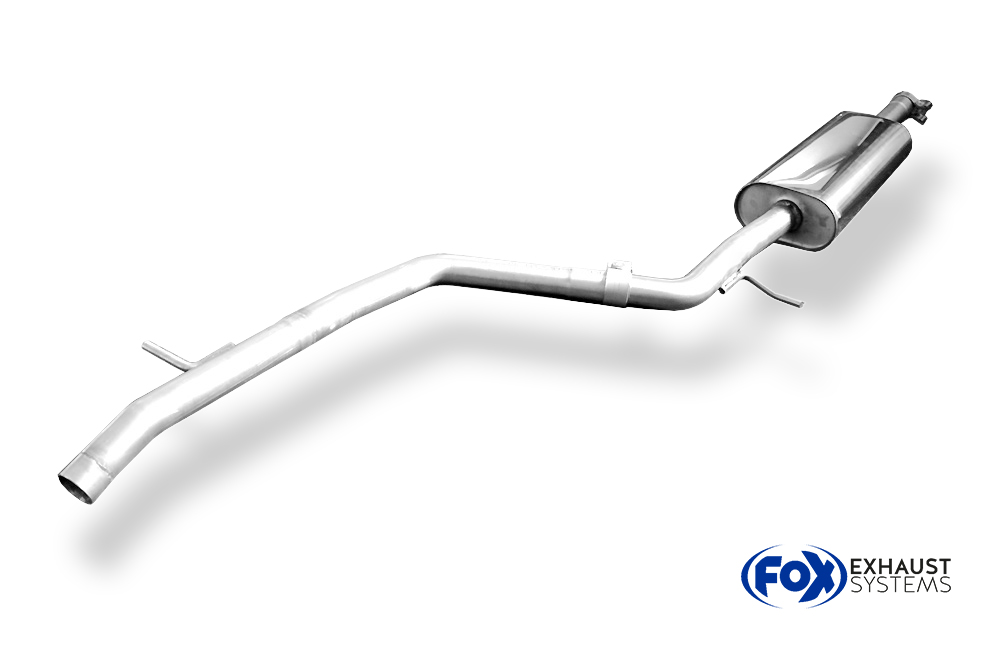 Fox Sportuitlaat Dacia Logan Estate voordemper