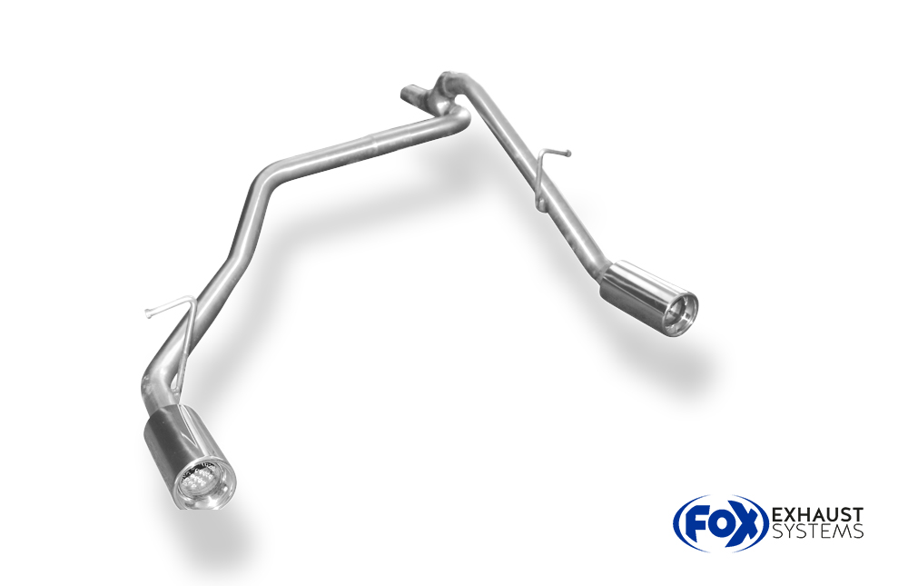 Fox Sportuitlaat Daihatsu Materia uitlaatspruitstuk rechts/links - 1x90 Type 13 rechts/links