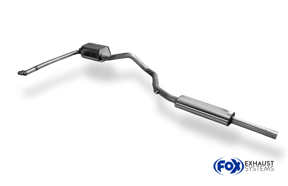 Fox Sportuitlaat Renault Megane IV GT achter- en voordemper - 1x50 Type 10 niet zichtbaar rechts/links