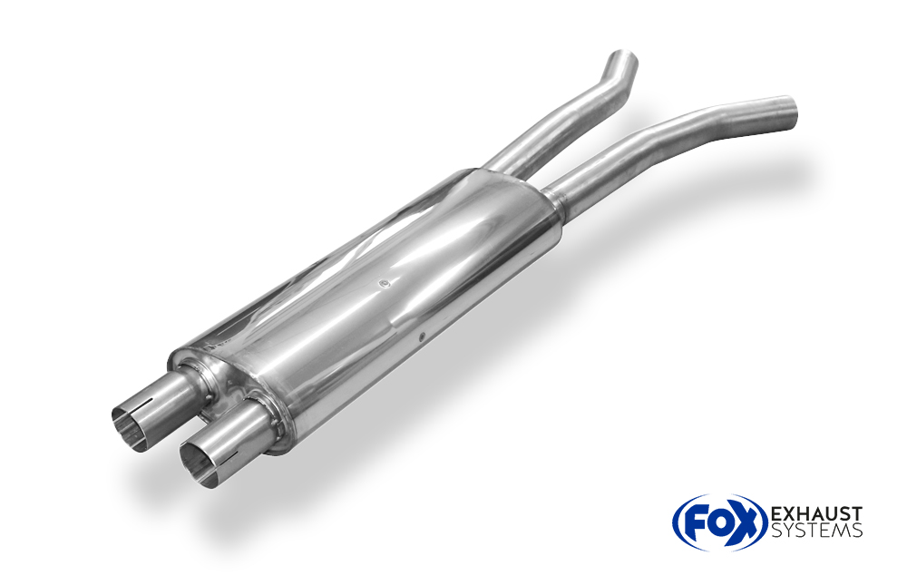 Fox Sportuitlaat Ford Mustang VI Facelift Coup&eacute; & Cabriolet - 8-cilinder voor uitlaatdemper