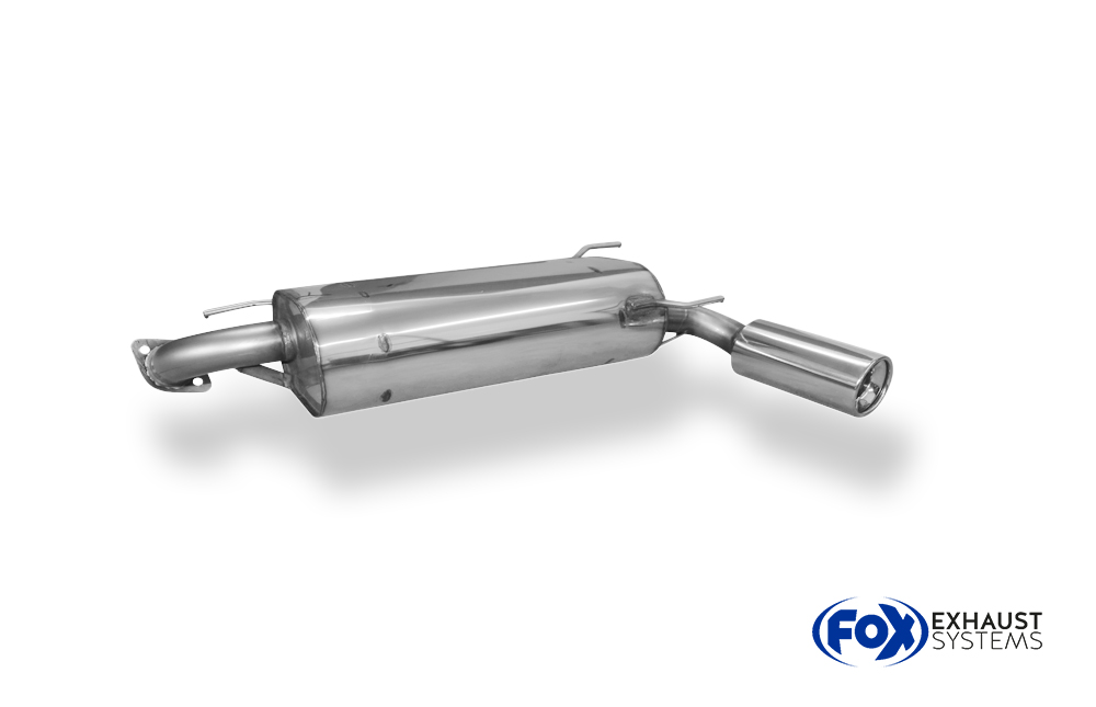 Fox Sportuitlaat Mazda MX5 Type NA Achterdemper - 1x90 Type 13