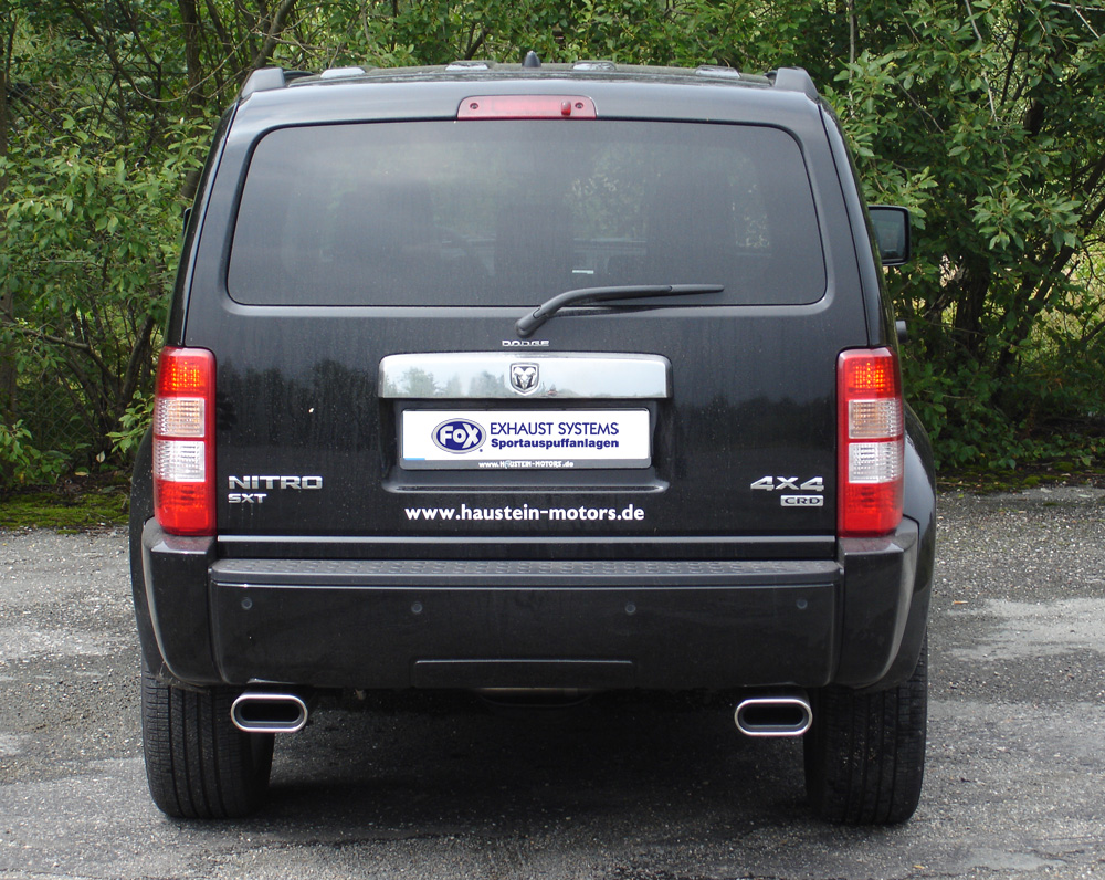 Fox Sportuitlaat Dodge Nitro uitlaatsysteem rechts/links - 160x80 Type 53 rechts/links