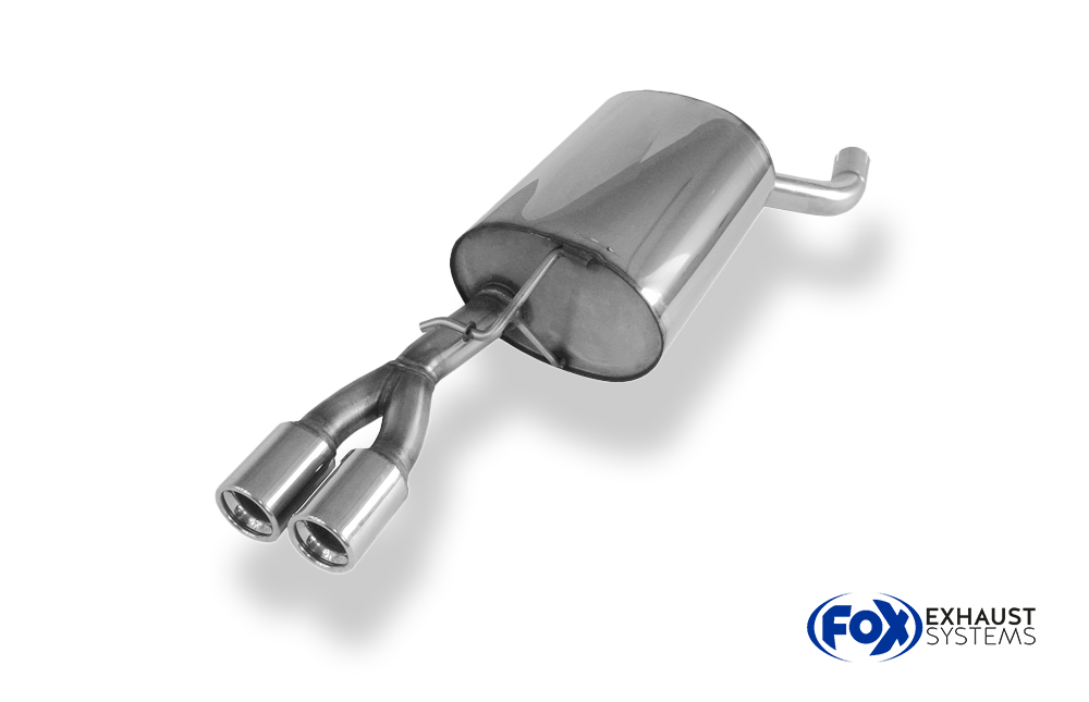 Fox Sportuitlaat Skoda Octavia 1U 4x4 achterdemper - 2x76 Type 13