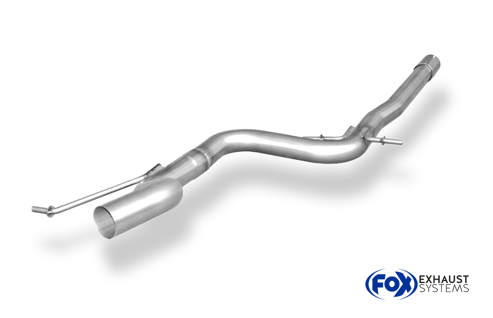 Fox Sportuitlaat Vervangingspijp voor de voordemper van een Skoda Octavia Type 1Z