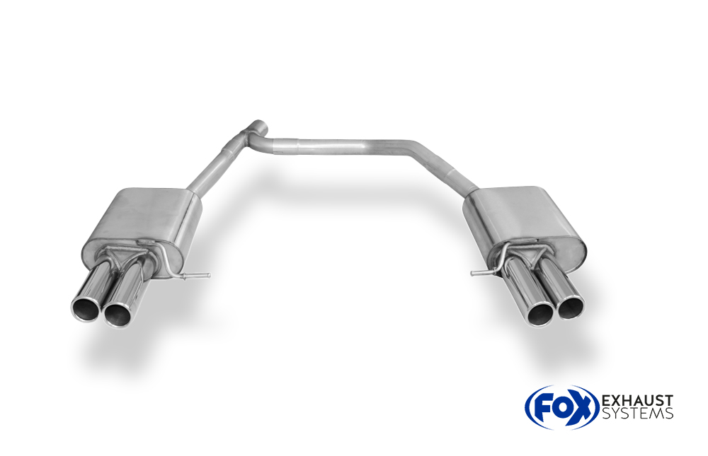 Fox Sportuitlaat Skoda Octavia 5E achterdemper rechts/links - 2x70 type 12 rechts/links