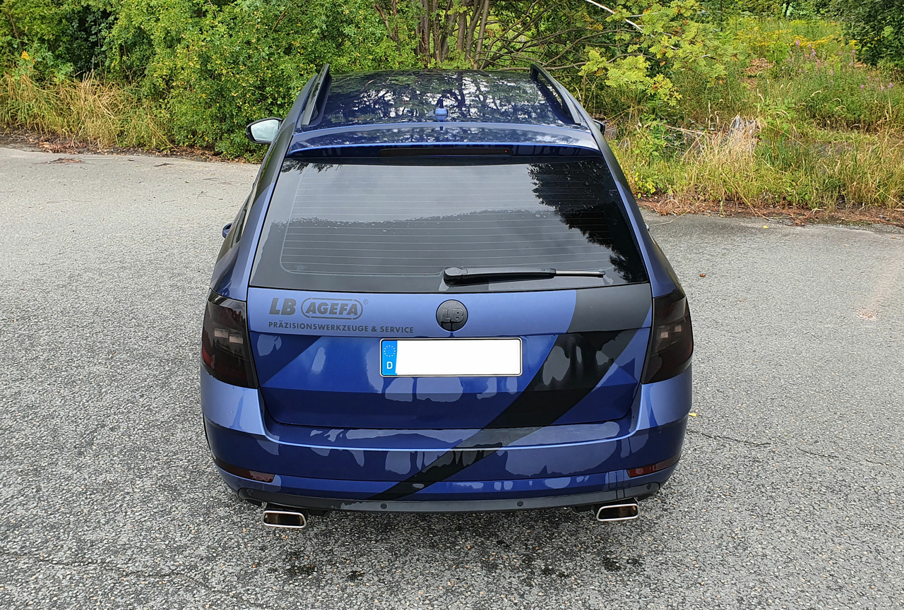 Fox Sportuitlaat Skoda Octavia 5E 4x4 - 2.0l 140kW Achterdemper rechts/links - 145x65 Type 59 rechts/links