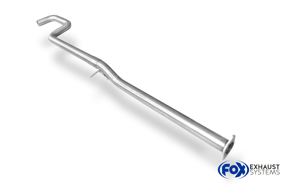 Fox Sportuitlaat Vervangingspijp voor de voordemper van de Skoda Octavia NX RS iV