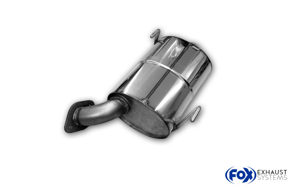 Fox Sportuitlaat Subaru Outback BS achterdemper - 1x76 Type 28