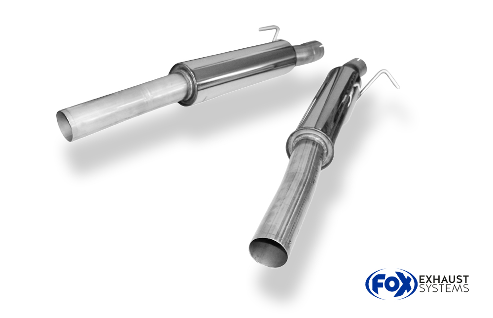 Fox Sportuitlaat VW Passat 3B/3BG 4-Motion voordemper rechts/links