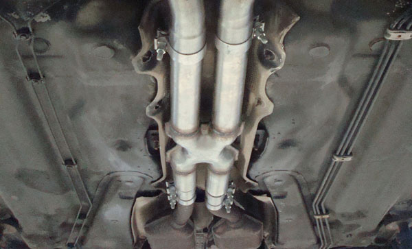 Fox Sportuitlaat VW Passat 3B/3BG 4-Motion verbindingspijp voor modellen met katalysator (dubbel)