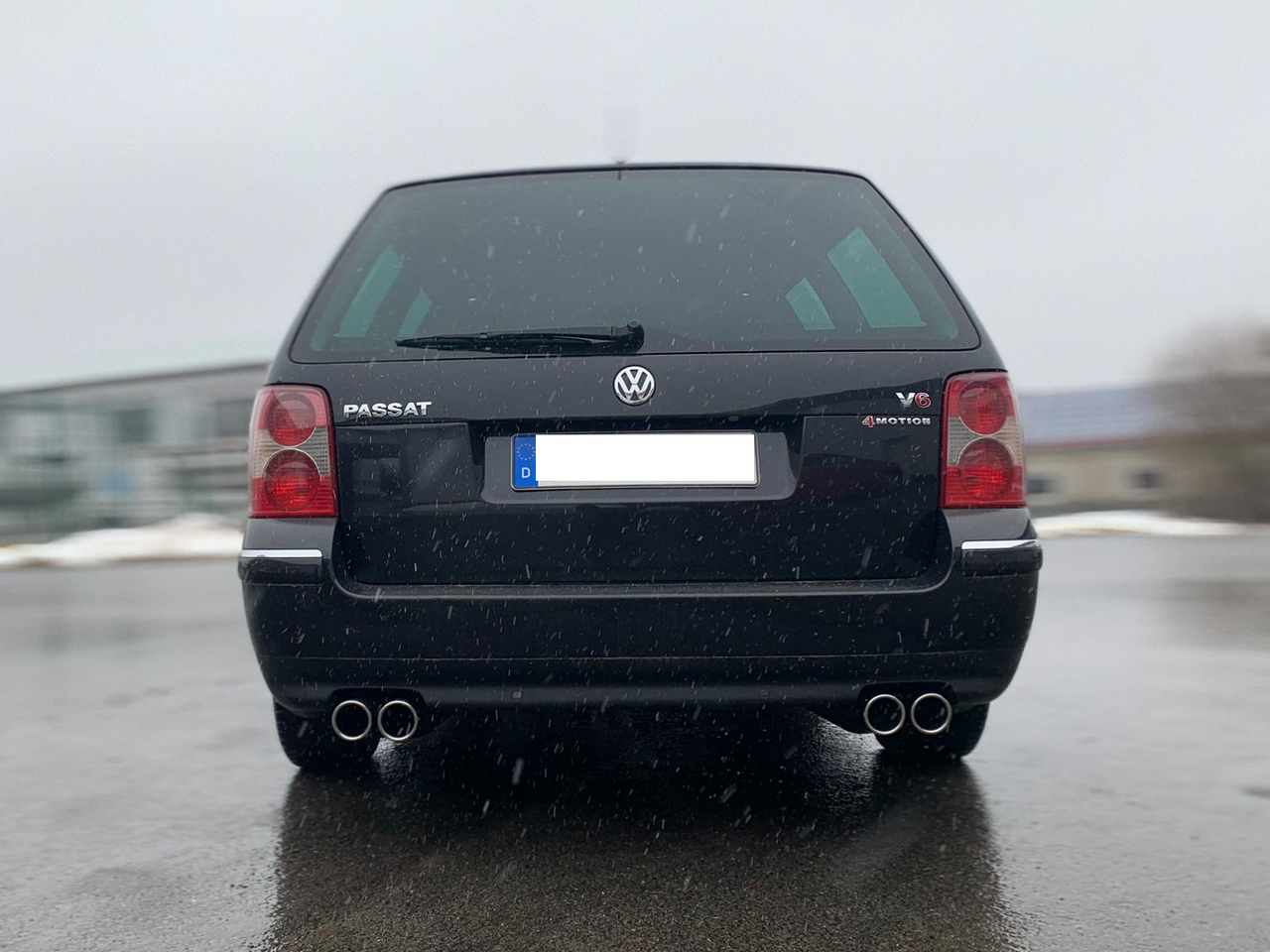 Fox Sportuitlaat VW Passat 3B/3BG 4-Motion W8 Look Achterdemper rechts/links - 2x76 Type 16 rechts/links offset