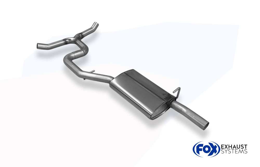 Fox Sportuitlaat VW Passat 3C 4-Motion voordemper