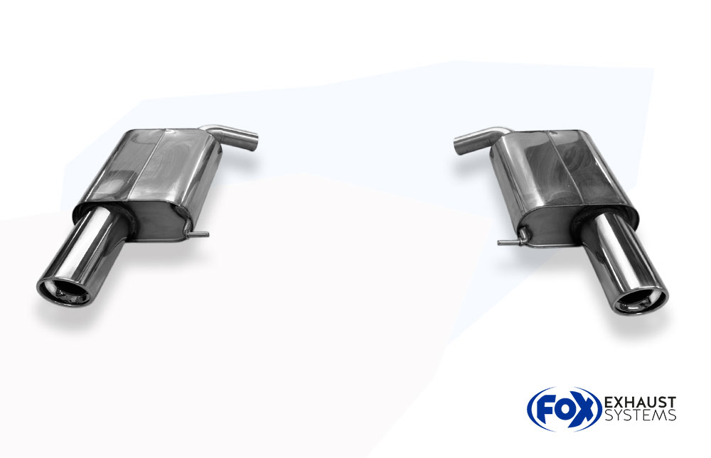 Fox Sportuitlaat VW Passat 3C 4-Motion achterdemper rechts/links - 1x100 type 17 rechts/links