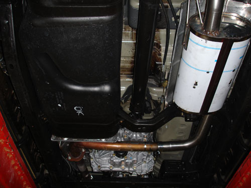 Fox Sportuitlaat Nissan Pathfinder achterdemper