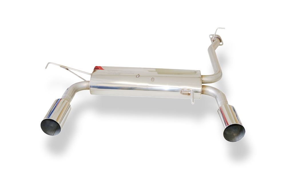 Fox Sportuitlaat Honda Prelude V BB9 dwarsgeplaatste uitlaatdemper, rechter/linker uitgang - 1x90 Type 10 rechts/links