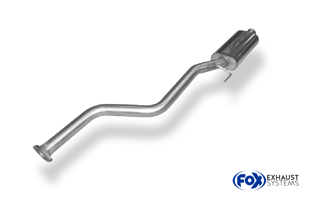 Fox Sportuitlaat Kia Pro Cee`d GT zonder geluiddemper