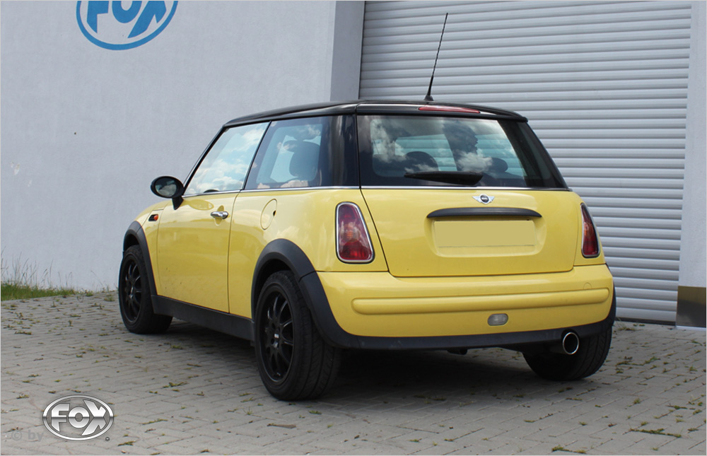 Fox Sportuitlaat Mini One/Cooper R50 achterdemper - 1x100 Type 12