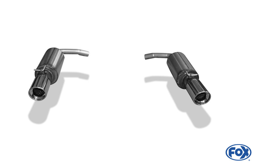 Fox Sportuitlaat Mini Cooper Clubman R55 achterdemper rechts/links - 1x100 type 17 rechts/links