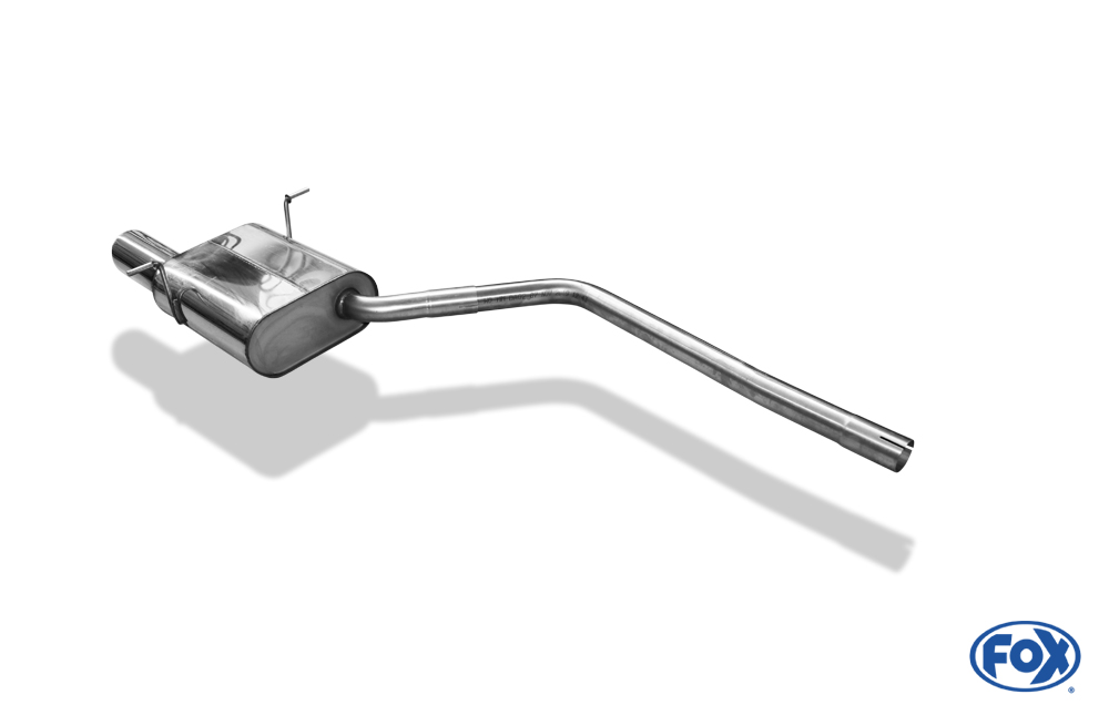 Fox Sportuitlaat Mini One R57 - Achterdemper voor cabriolet - 1x90 Type 25