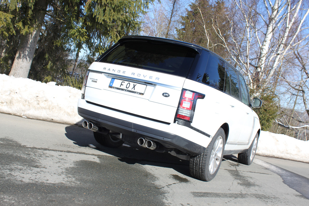 Fox Sportuitlaat Range Rover IV 4.4L Diesel - MK Achterdemper Rechts/Links - 2x90 Type 16 Rechts/Links