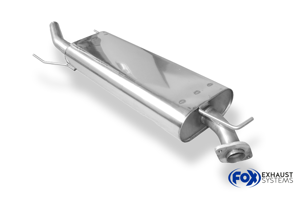 Fox Sportuitlaat Toyota RAV4 IV - Benzine middendemper met sportief geluid