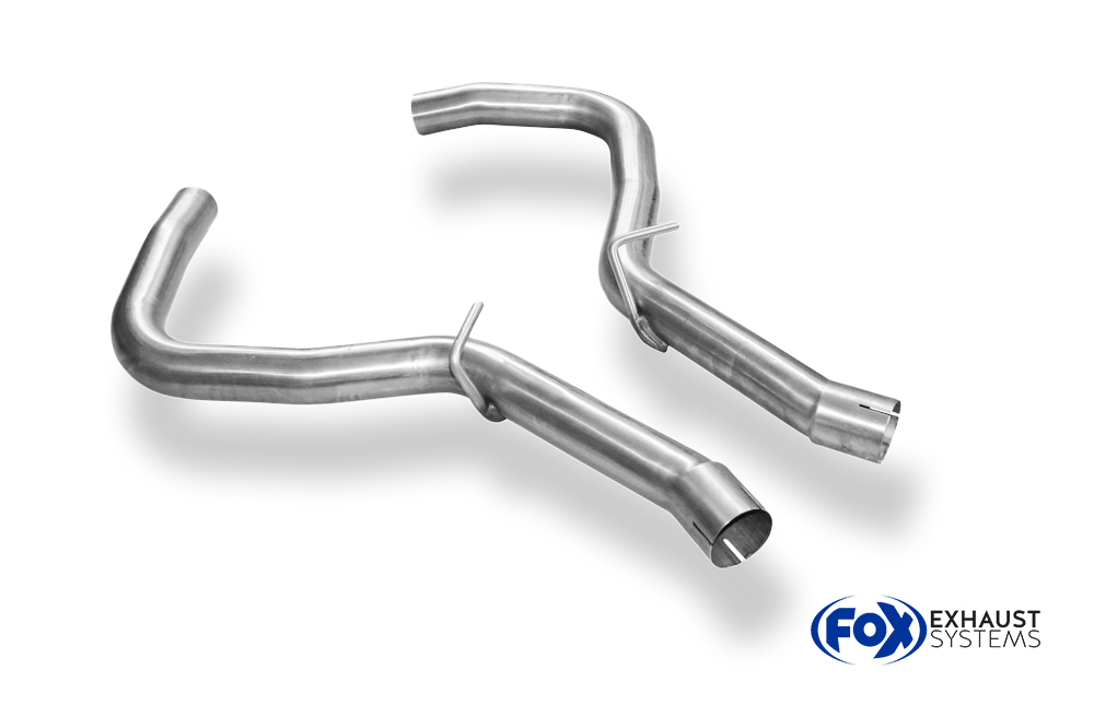 Fox Sportuitlaat Mercedes SL 231 - 3,5l voordemper vervangingspijp rechts/links